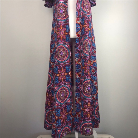 Judith March Multi Color Medallion Duster! - Picture 4 of 8